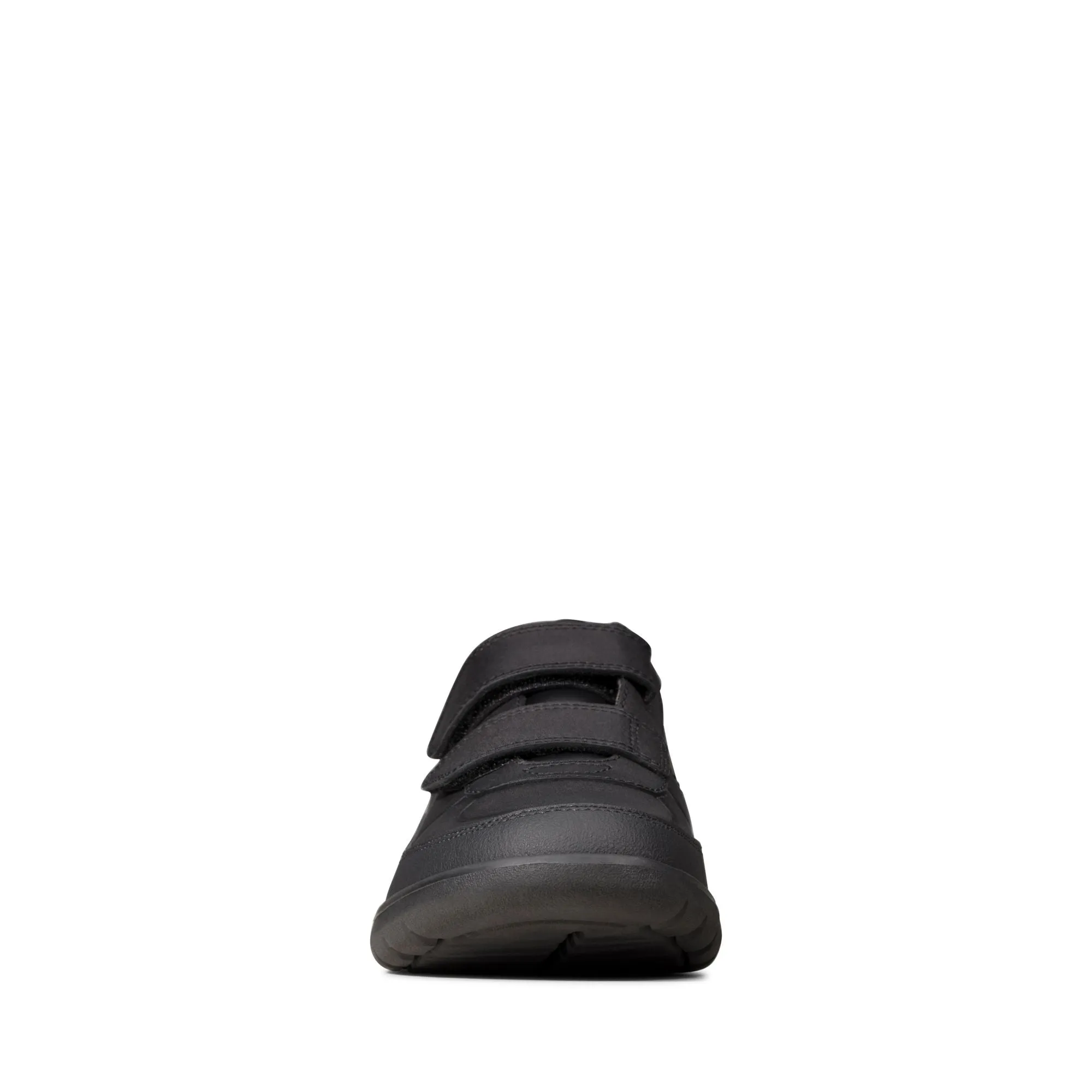 Clarks Scape Flare Black Leather - Extra Wide Width