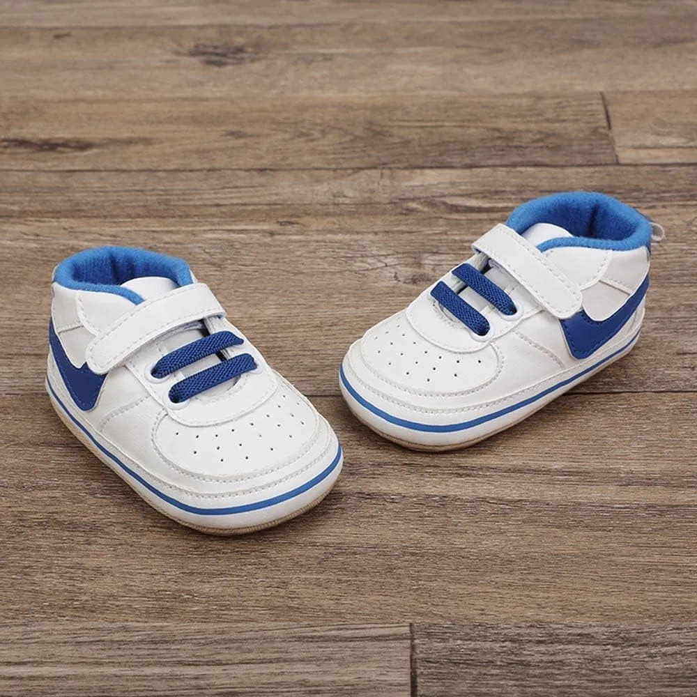 Clowora Unsex Baby Shoes Boys Girls Infant Sneakers Non-Slip Soft Rubber Sole Toddler Crib First Walker Lightweight Shoes