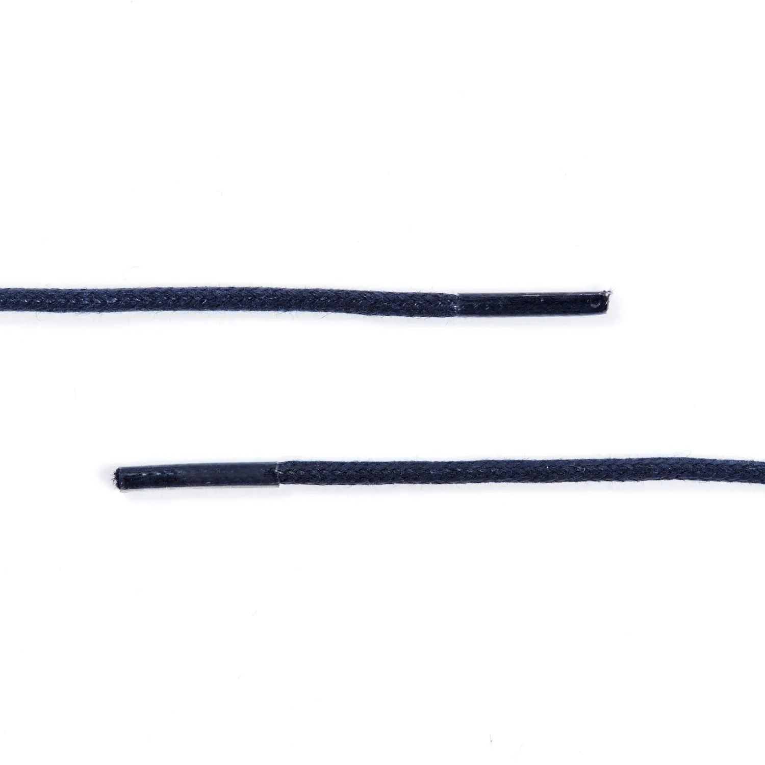 Colored Flat Waxed Shoelaces
