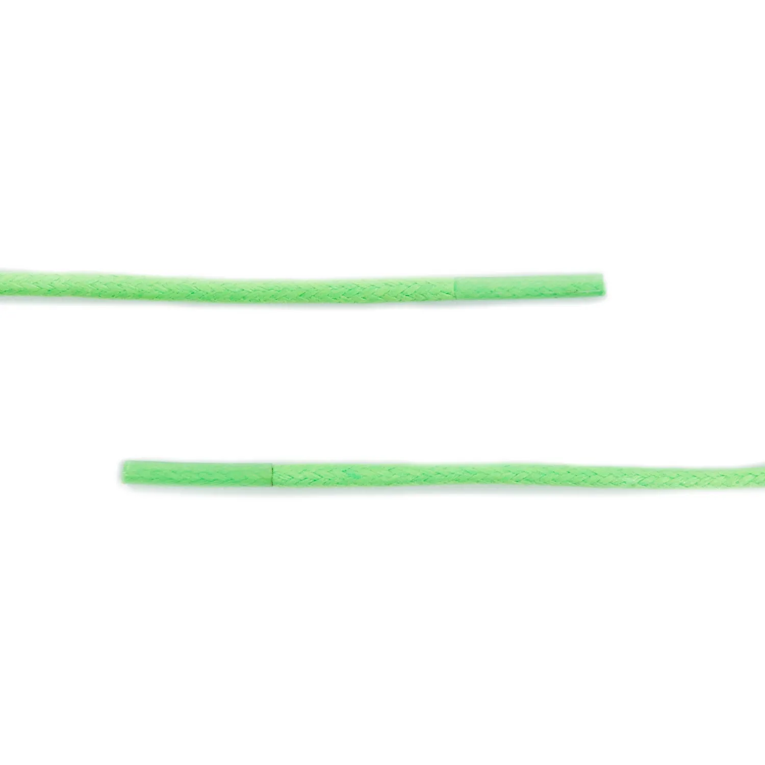 Colored Flat Waxed Shoelaces