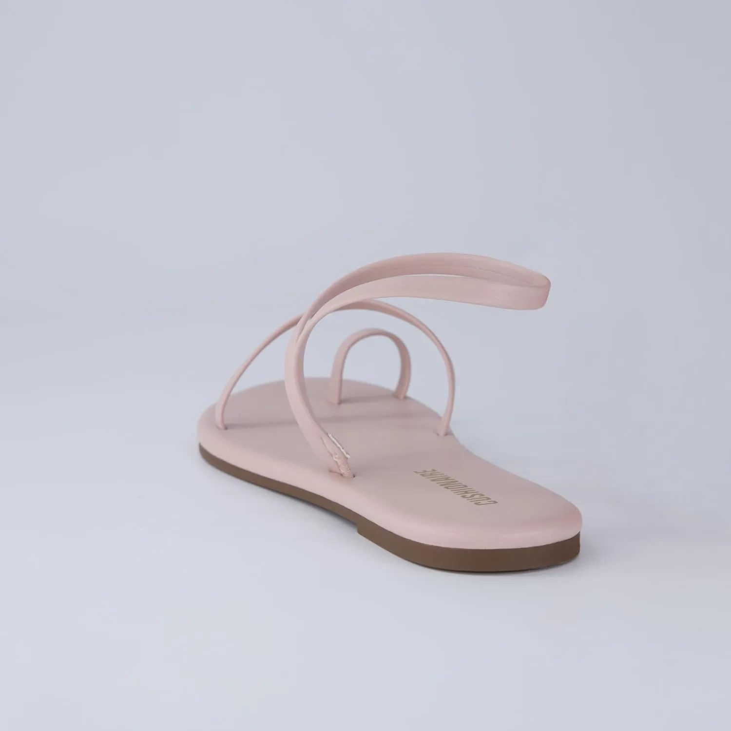 CUSHIONAIRE CHAI Womens Strappy Sandals  Flat Sandals for Women, Comfortable Beach Sandals, Summer Slip-On Shoes, Casual Dressy Sandals