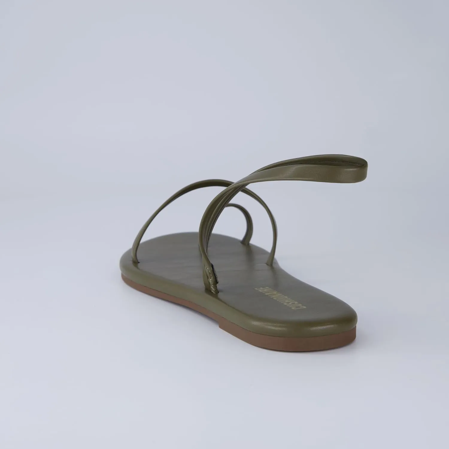 CUSHIONAIRE CHAI Womens Strappy Sandals  Flat Sandals for Women, Comfortable Beach Sandals, Summer Slip-On Shoes, Casual Dressy Sandals