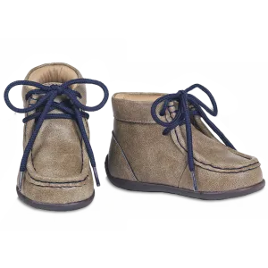 Double Carrel Children's Boy Smith Brown Casual Moccasin Shoes 4442702