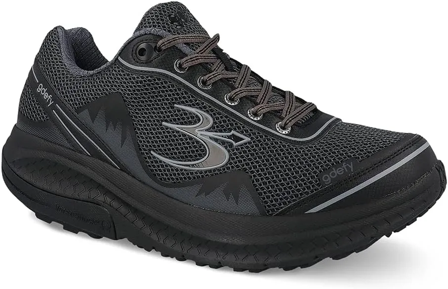 G-DEFY Mighty Walk Mens Orthopedic Walking Shoe | VersoShock Technology for Pain Associated with Running | Prolonged Standing | Arch Support | Diabetic Shoes | Wide Shoes | Free Custom Orthotic