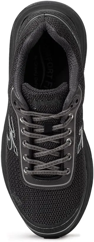 G-DEFY Mighty Walk Mens Orthopedic Walking Shoe | VersoShock Technology for Pain Associated with Running | Prolonged Standing | Arch Support | Diabetic Shoes | Wide Shoes | Free Custom Orthotic