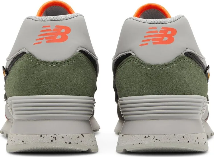 New Balance 574T 'Rain Cloud Dynomite' sneakers, gray