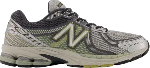 New Balance 860v2 'Rain Cloud Magnet' sneakers, white