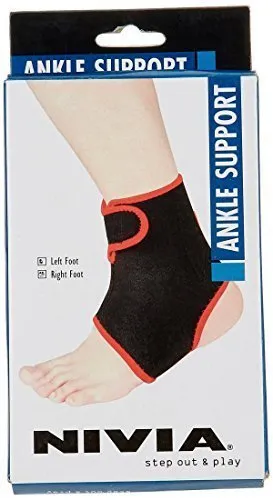 Nivia Adjustable Ankle Support (Tight Fit)