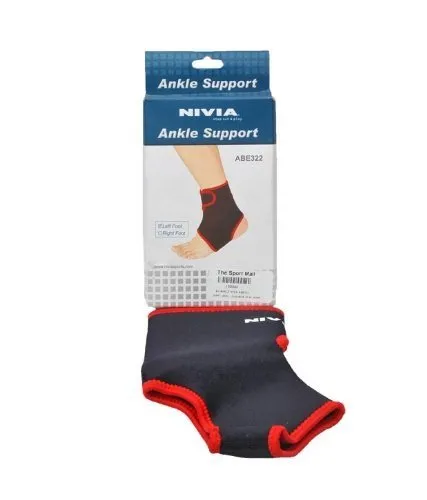 Nivia Adjustable Ankle Support (Tight Fit)