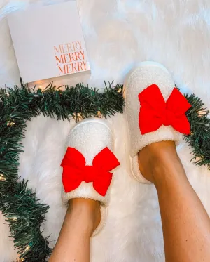 Under the Tree Slippers in Red
